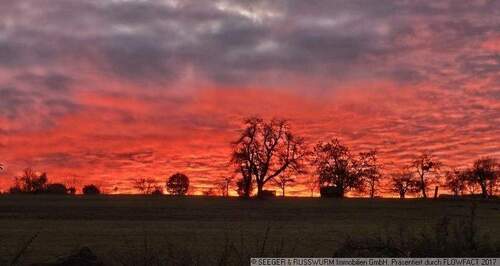 Sonnenaufgang Blick von Terrasse - 