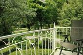 Balkon mit Rupertuspark - 