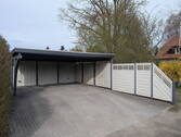 Carport - Einfamilienhaus mit 156,00 m&sup2; in Panketal zur Miete