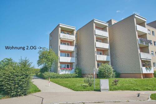 Ansicht Wohnung 2.OG - 3 Zimmer Etagenwohnung zum Kaufen in Blaustein