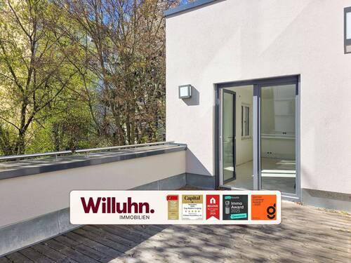 Großzügige Terrasse - Familientraum zum Erstbezug im Waldstraßenviertel l rund 19 qm Terrasse l Provisionsfrei für Käufer