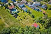 Drohne oben - 3 Zimmer Einfamilienhaus in Schöllnach