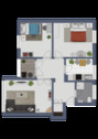 Grundriss Ellenberger Str. 33, 1.OGR - 