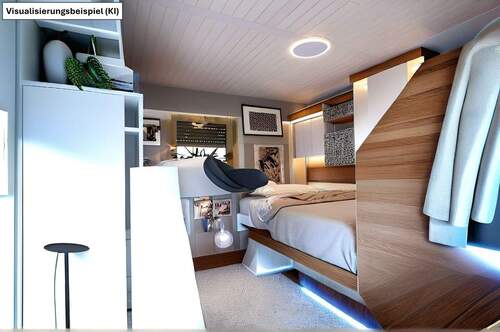 Schlafzimmer Homestaging - 