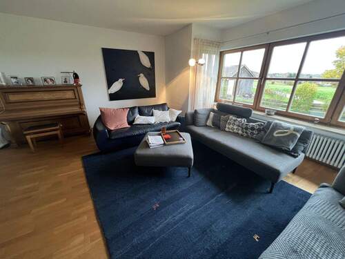 Wohnzimmer mit Panoramafenster - 