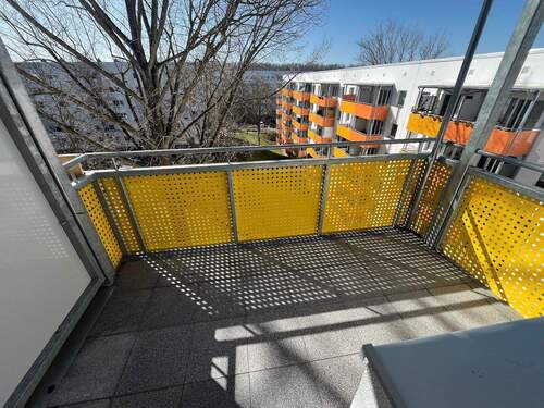 Blick vom Balkon - 