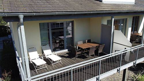 Terrasse kl. Whg. - Exklusives 2-Familienhaus in Sellin auf Rügen - Stilvoll, großzügig, vielseitig nutzbar