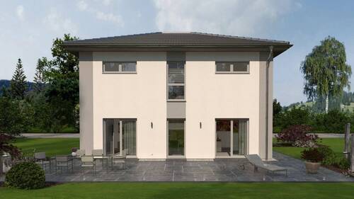 Ansicht Garten - 6 Zimmer Einfamilienhaus zum Kaufen in Newel