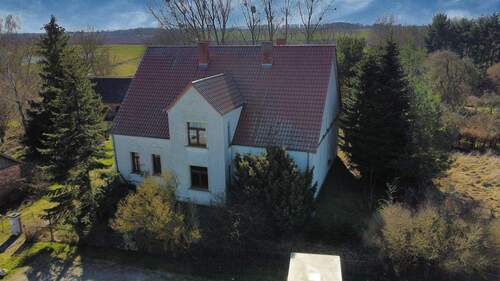 Straßenansicht - Repräsentatives Gutshaus mit historischem Charme auf großzügigem Anwesen in Usedom!