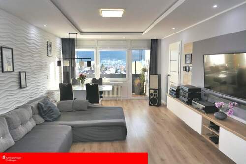 Wohn-/Esszimmer - Moderne 4,5-Zimmer-Wohnung in Wehingen