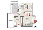 Grundriss 1.OG rechts - 