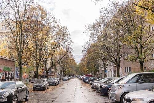 Blick in die Straße - 