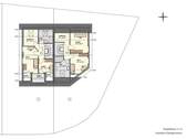 Dachgeschoss Grundriss - 