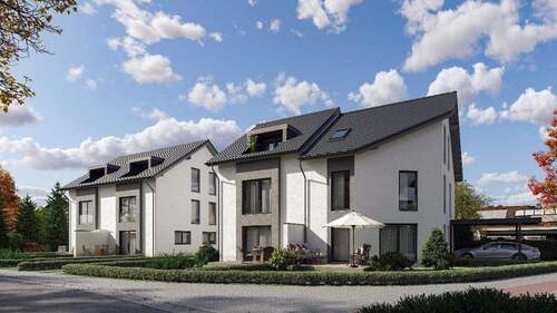 Hausansicht - Doppelhaushälfte mit 160,20 m&sup2; in Schlangen zum Kaufen