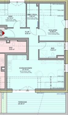 0006 - 3 Zimmer Etagenwohnung in Bitburg