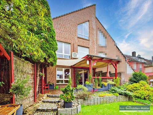 Ansicht Haus Garten - 5 Zimmer Doppelhaushälfte in Herne