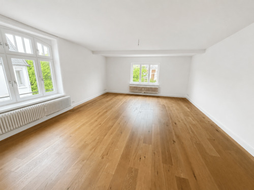 Esszimmer, aktuell in grau gestrichen - 
