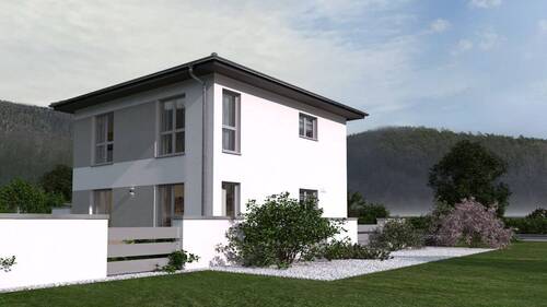 Ansicht Garten - 4 Zimmer Einfamilienhaus zum Kaufen in Wadern