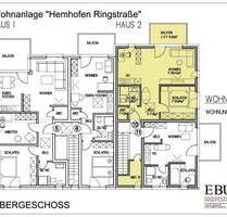2-Zimmer-Neubau-Eigentumswohnung in Hemhofen