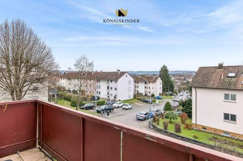 Südbalkon - Etagenwohnung mit 85,60 m² in Backnang zum Kaufen