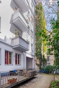 Begrünter Innenhof - 
