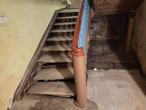 defekte Treppe - 