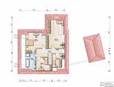 Grundriss Obergeschoss - 