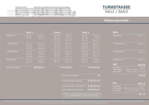 Flächenübersicht - Grundstück in Halle (Saale)