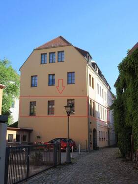 Außenansicht Rittergasse - 4 Zimmer Etagenwohnung zur Miete in Bautzen