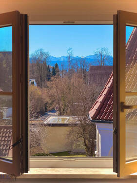 Ausblick - Etagenwohnung mit 41,40 m&sup2; in Weilheim zum Kaufen