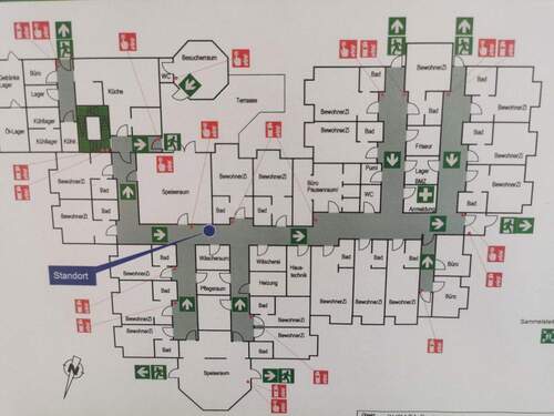 Laufkarte Feuerwehr Übersicht - 