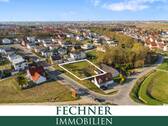 Luftaufnahme Nordost-Ansicht - Traumlage am Köschinger Eixelberg - besonderes Grundstück für exklusive Bauvorhaben dank Hanglage!