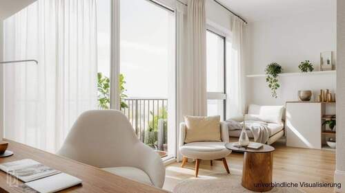 Wohnzimmer - 3 Zimmer Etagenwohnung in Berlin