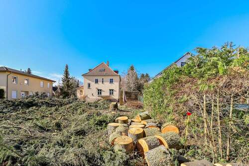 Blick auf die Zuwegung Blickwinkel E - Grundstück in Berlin zum Kaufen