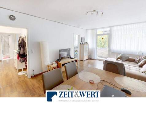 Bild1 - Erftstadt-Liblar! In Kürze bezugsfrei! Gepflegte 2-Zimmer-Eigentumswohnung mit TG-Stellplatz sowie großer Sonnenloggia mit blick ins Grüne! (SN 4923)
