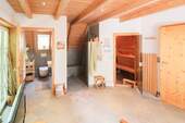 Spa-Bereich mit Sauna, Ruheraum und Balkon - 