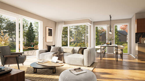 Beispielvisualisierung - 5 Zimmer Doppelhaushälfte in Berg