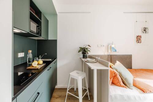 THEFIZZ-Ludwigshafen-Room - 1 Zimmer Etagenwohnung zur Miete in Ludwigshafen am Rhein