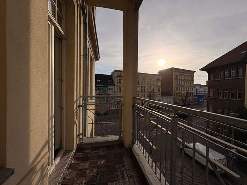 Balkon - 2 Zimmer Etagenwohnung zur Miete in Magdeburg