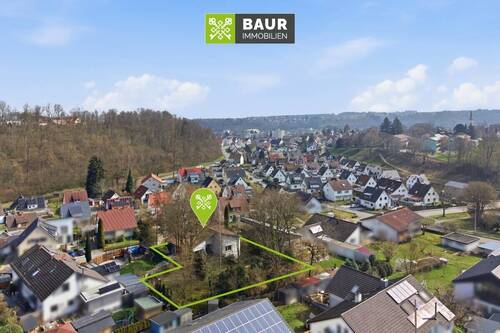 Luftaufnahme - 5 Zimmer Einfamilienhaus in Warthausen