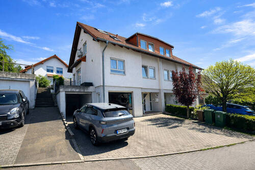 Straßenansicht - 5 Zimmer Doppelhaushälfte zum Kaufen in Sinsheim / Dühren