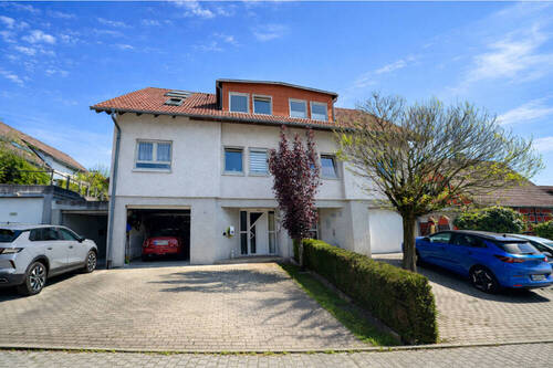 Straßenansicht - 5 Zimmer Doppelhaushälfte in Sinsheim / Dühren