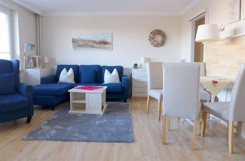 Zeitgemäße Wohnraumgestaltung - IHR URLAUBSGENUSS ! Zeitgemäße 3-Zimmer-Wohnung direkt am Strandübergang !