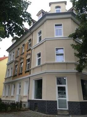 Fassade - 2 Zimmer - Wohnung in Taucha zu vermieten