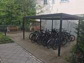 Unterstellplatz für Fahrräder - 