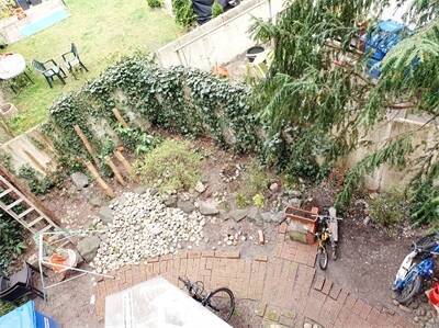 Innenhof, Steingarten - 