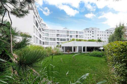 Begrünter Innenhof - 