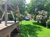 Terrasse mit Garten und Stellplatz - 
