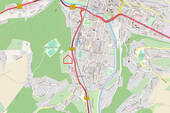 Umgebungsplan - 