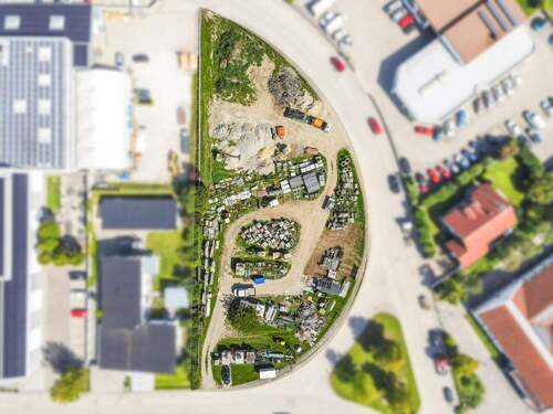 Vogelperspektive - Grundstück in Wettstetten zum Kaufen